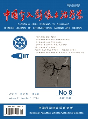 中国介入影像与治疗学封面